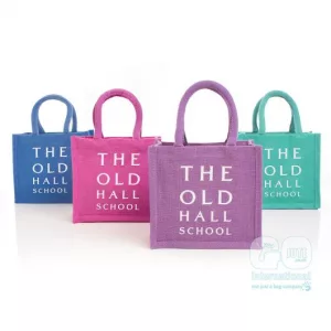 The Old Hall School Jute Bags
