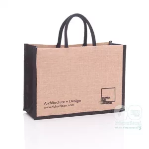 Richars Parr Associates jute bag