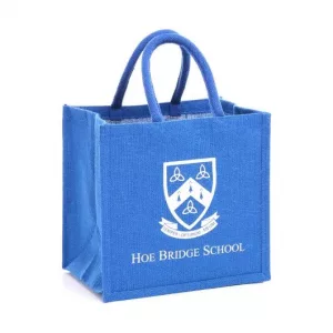 hoe bridge school jute bag