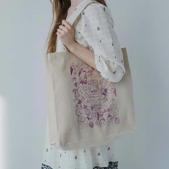 Wine That's Fruit 8oz large Cotton bag